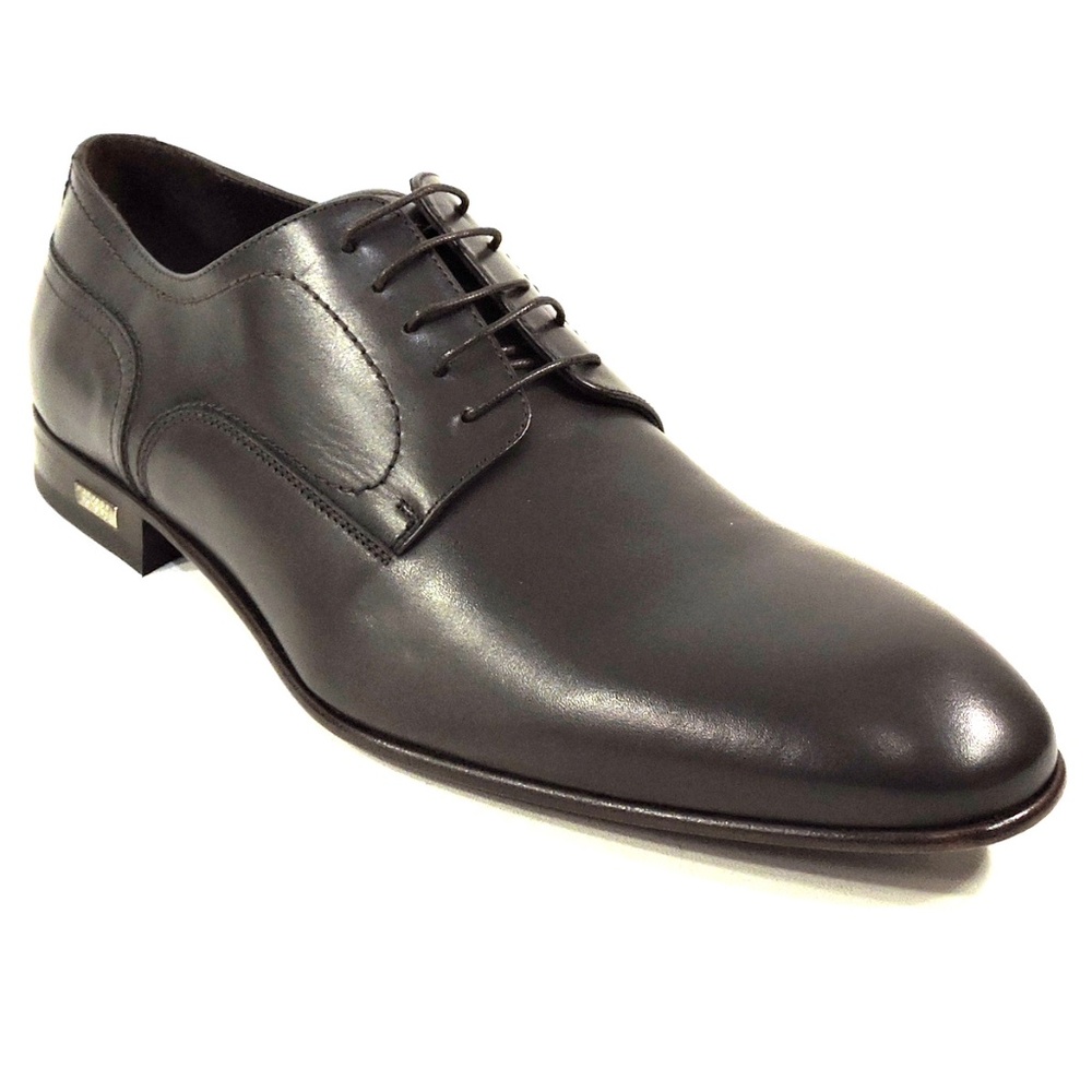 CASADEI 🇮🇹 MENS BROWN SOFT LEATHER COMFORT OXFORD SHOES - Picture 3 of 8